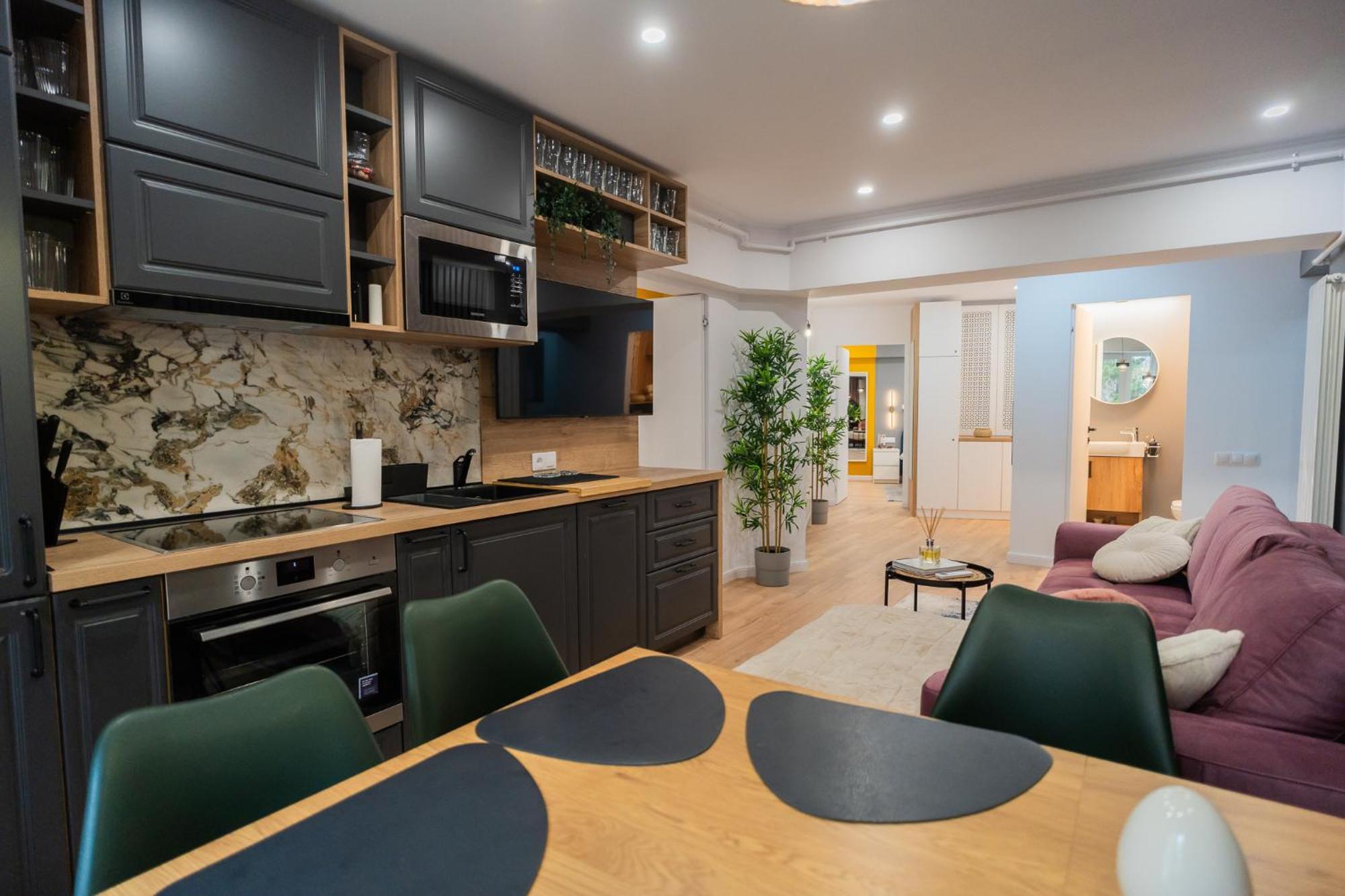 Urban Pearl - Old Town - Unique 4Br/3Ba Apartment Bukarest Kültér fotó